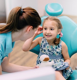 Smiling little boy visiting his Brampton dentist