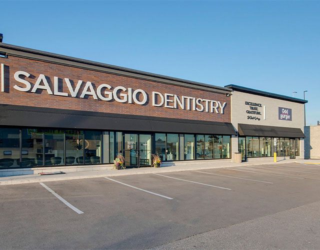 Exterior of Salvaggio Dentistry building