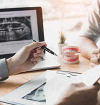 Dental implant consultation in Brampton