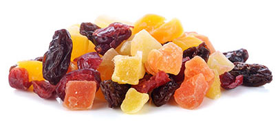 foods that not unhealthy for teeth dried fruits
