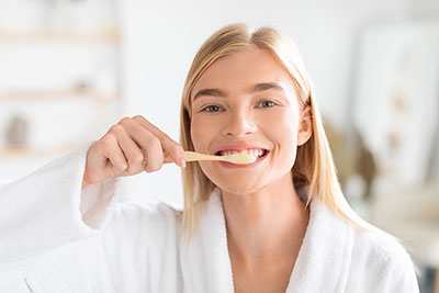 can you brush your teeth too hard brampton dentist